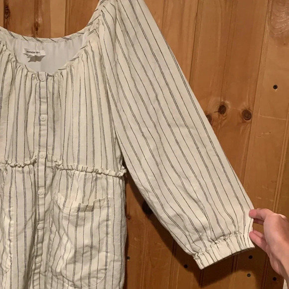 EMERSON FRY dress jasmine mini stripe dress - Picture 5 of 9